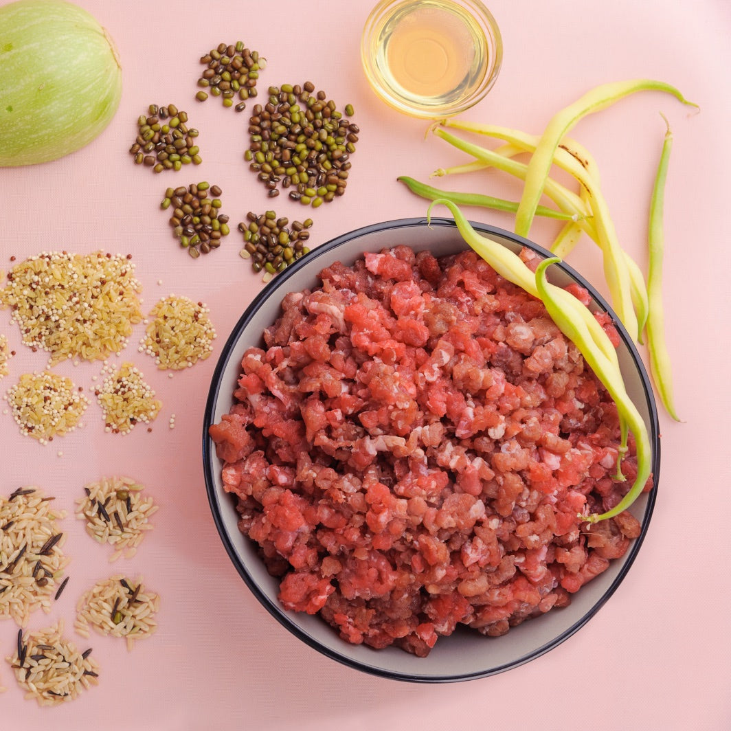 beef raw dog food blend | Buck Wild Bison meat