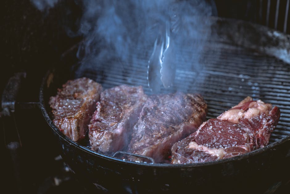 Bison ribeye steak