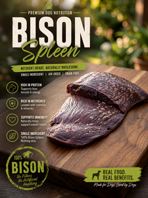 Bison Spleen for Dogs