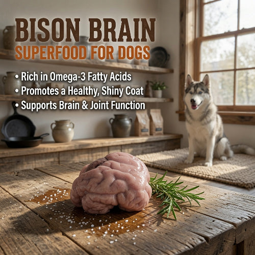 Bison Brain for Dogs
