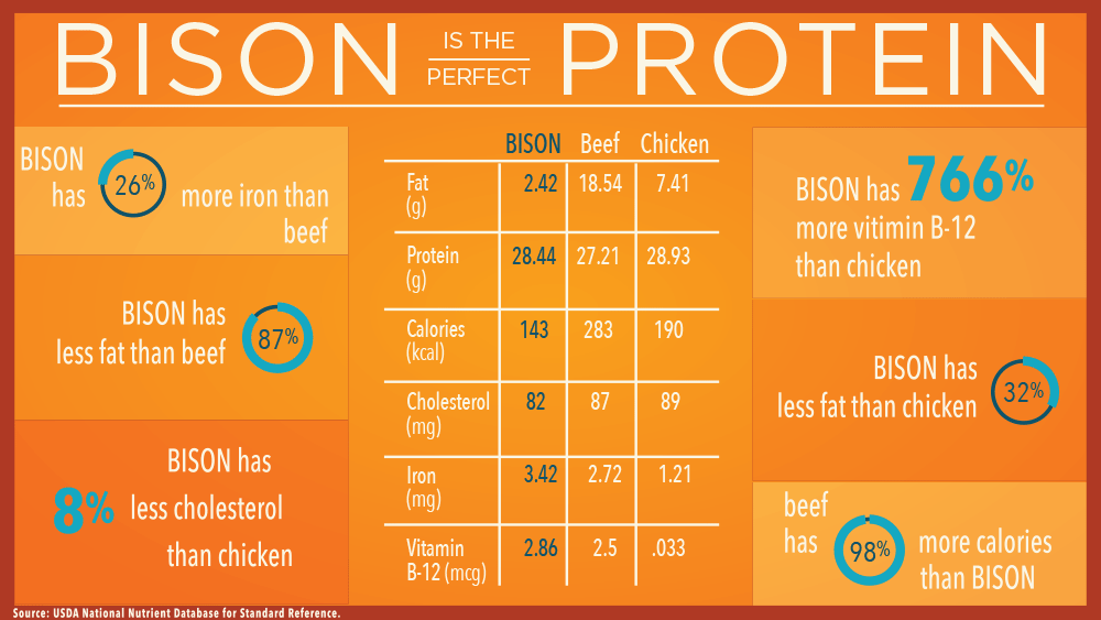 bison nutrition facts