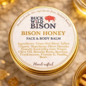 Bison Honey Skin Balm - Buck Wild Bison