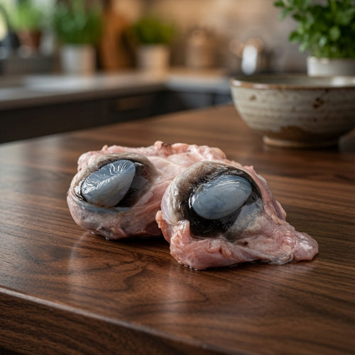 bison eyeballs | Buck Wild Bison Meat for raw dog food