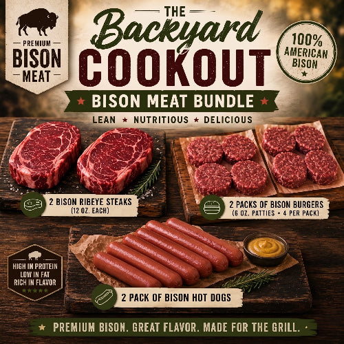 bison meat bundle