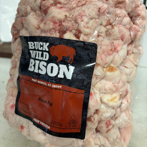 Bag of Bison Suet for Dogs | raw dog food diet