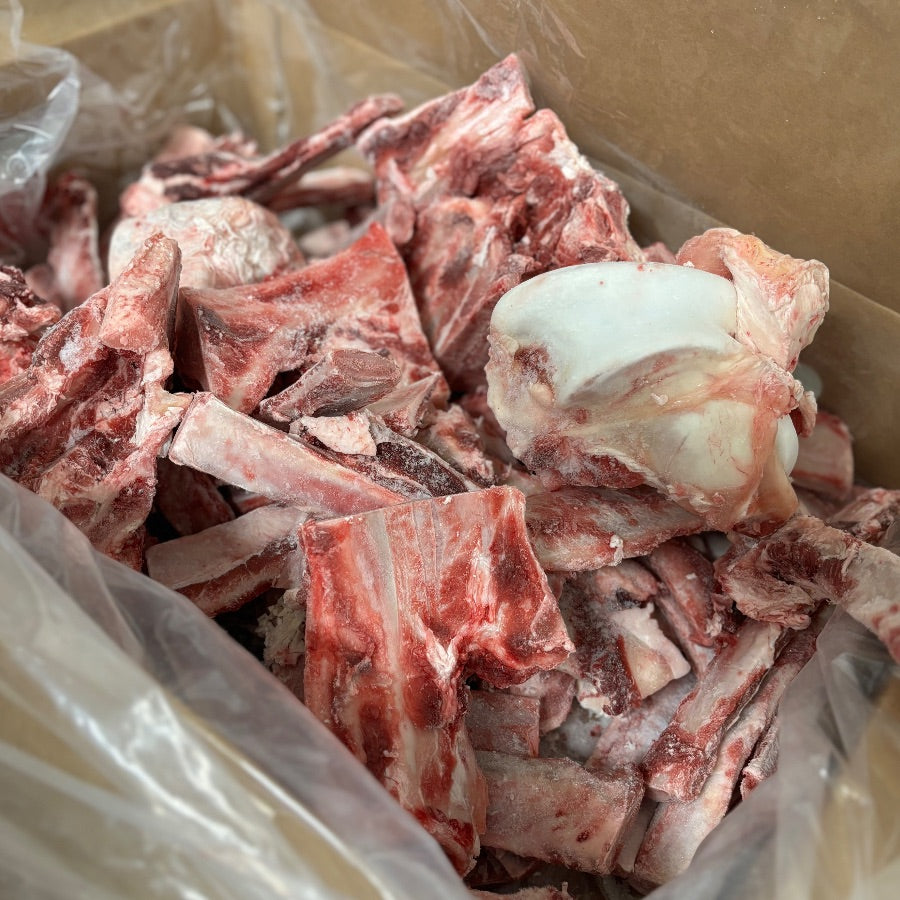 Bag of Assorted Bison Bones for Dogs | bison bones