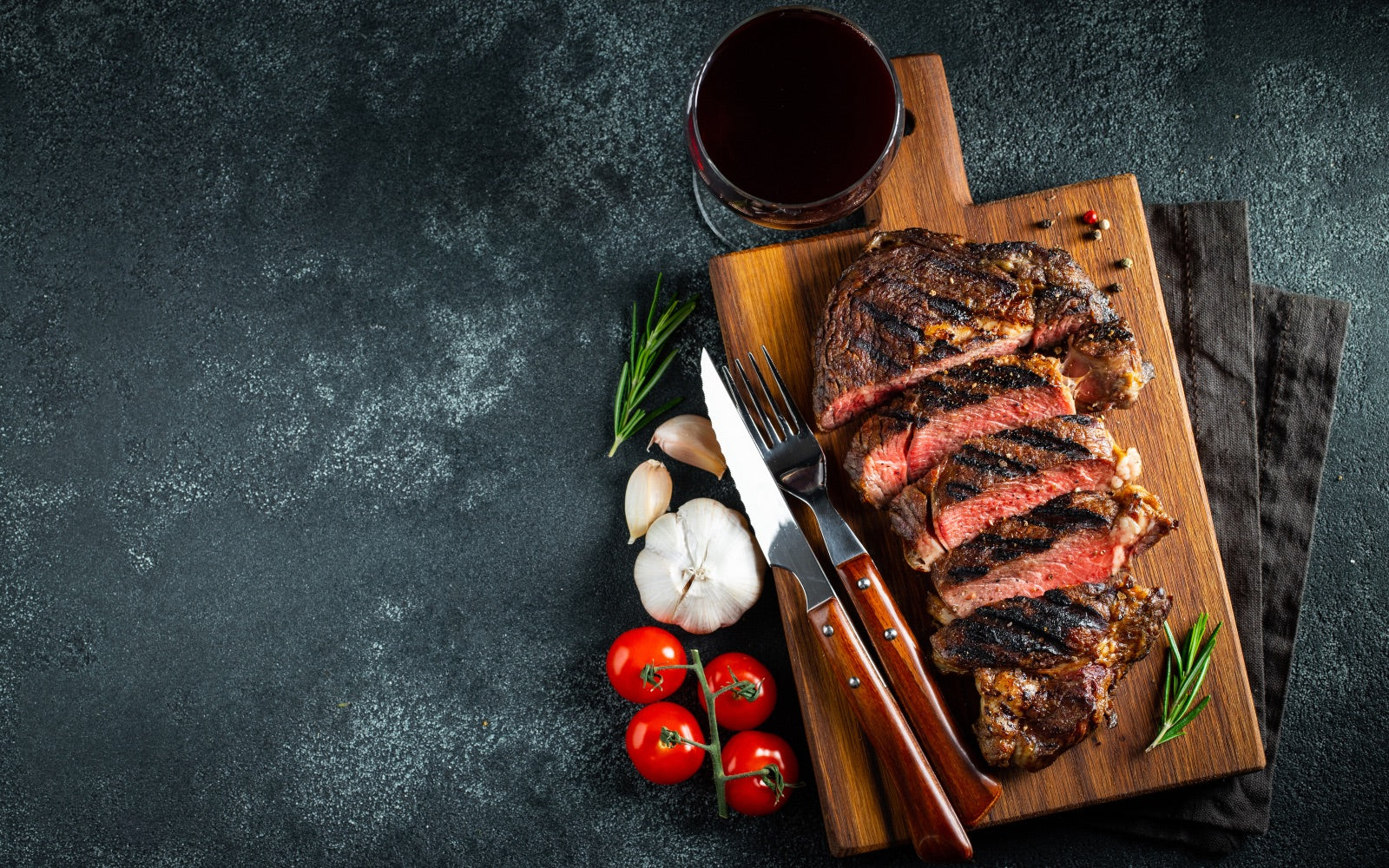 bison ribeye steak