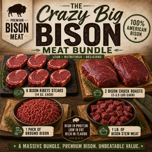 bison meat bundle