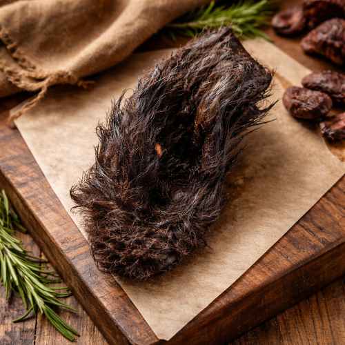 bison ear with fur | dog chew