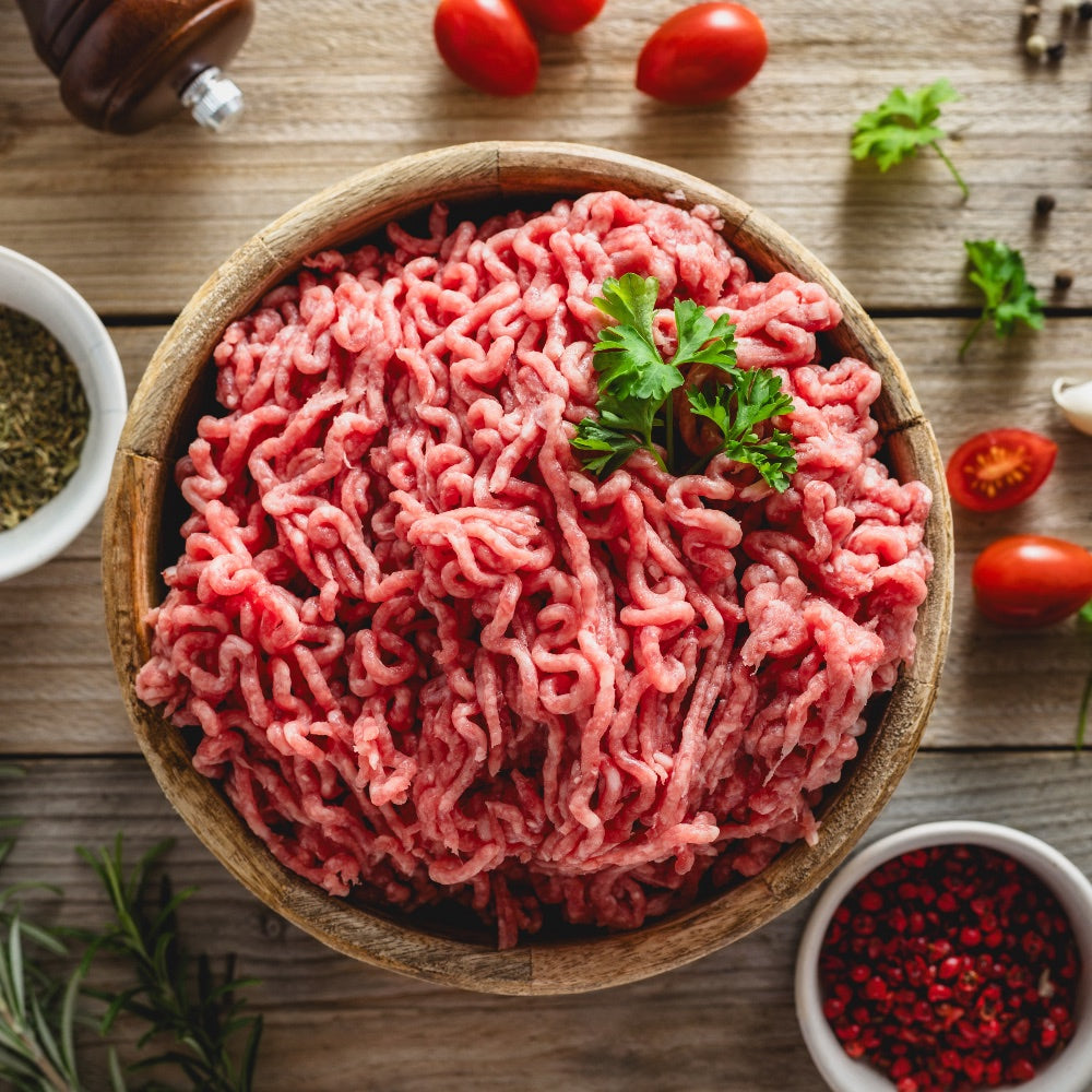 ground beef | raw dog food