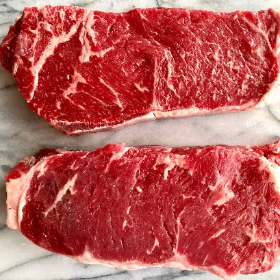 beef NY strip steak | Buck Wild Bison