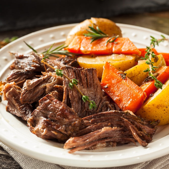 bison chuck roast meat