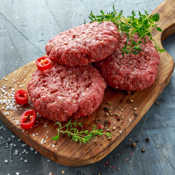 Beef Burgers | Buy Beef Burgers Online - Buck Wild Bison