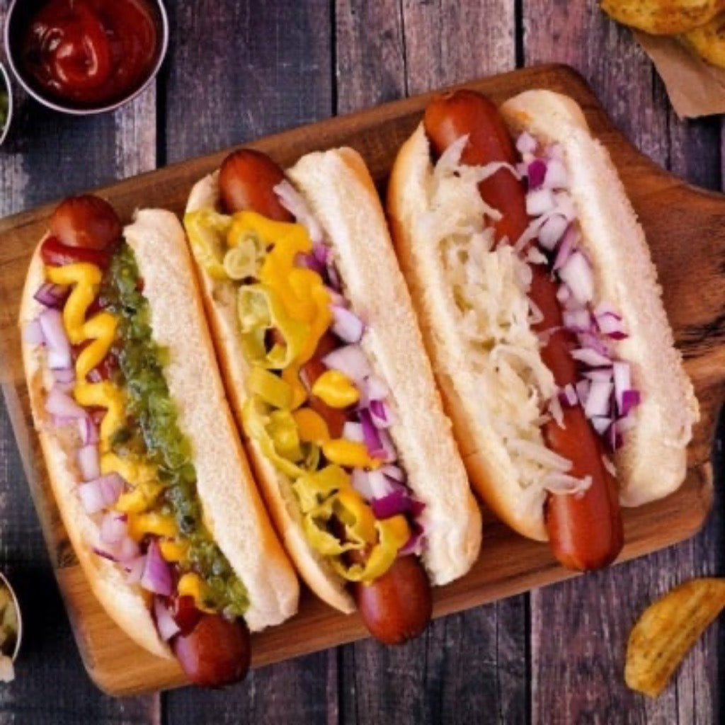 Big Ol' Box of Cheddars - Buck Wild Bison Hot Dogs