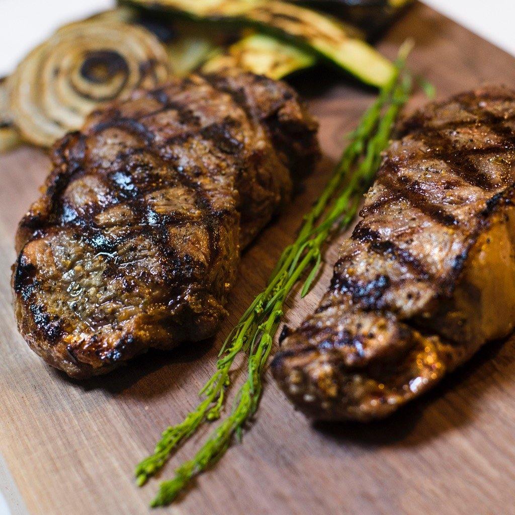 Big Ol' Box of Bison NY Strip Steaks